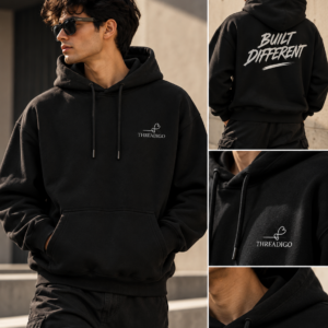 Home built different unisex hoodie
